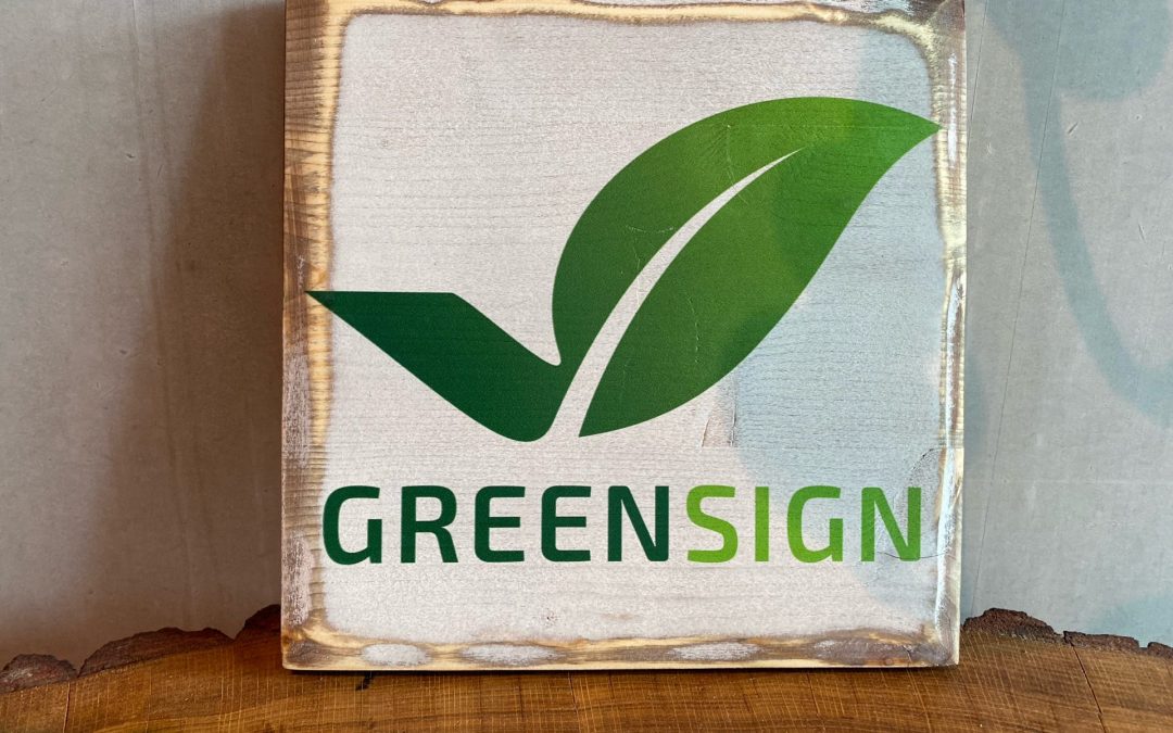 GREENSIGN CERTIFIED!